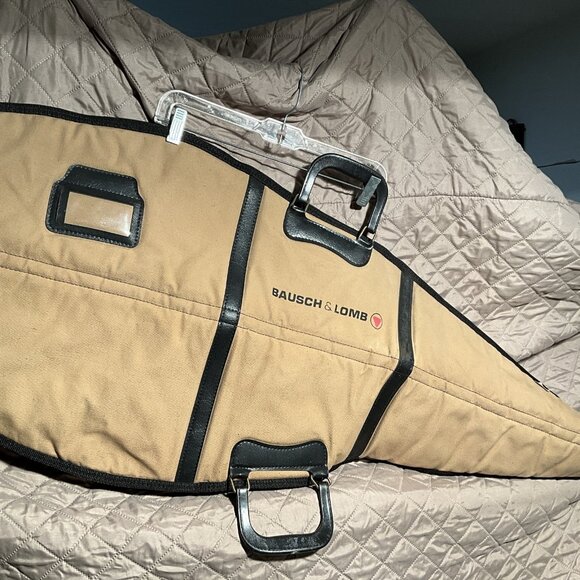 Bausch & Lomb Soft Ultra Padded Canvas Rifle Carrying Bags Vintage 1980’s Rare - Picture 5 of 16